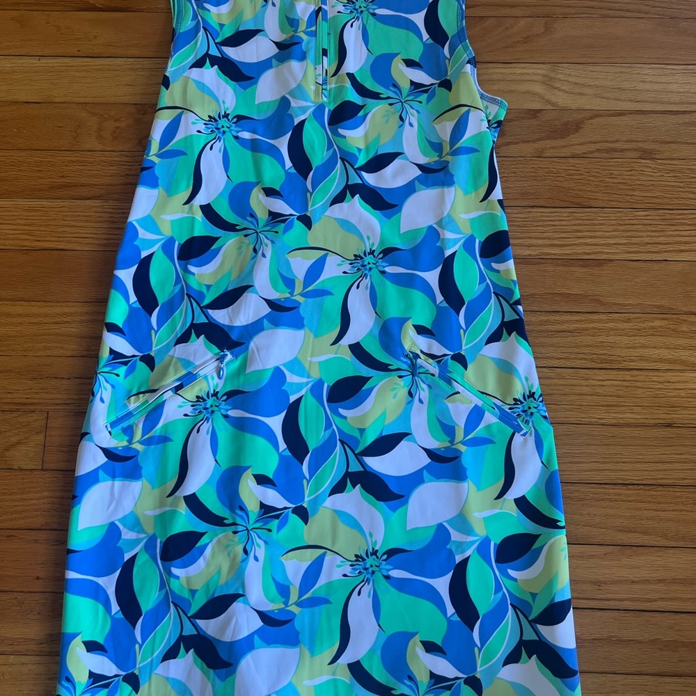 Escape Vibrant Floral Dress